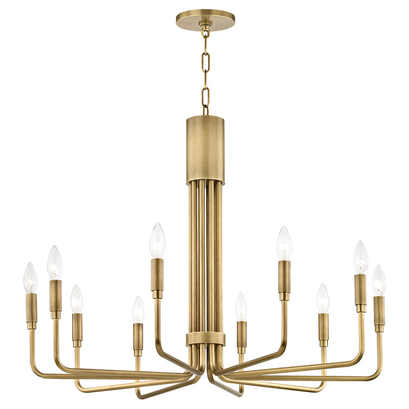 Mitzi Brigitte H261810-AGB Chandelier Light - Aged Brass