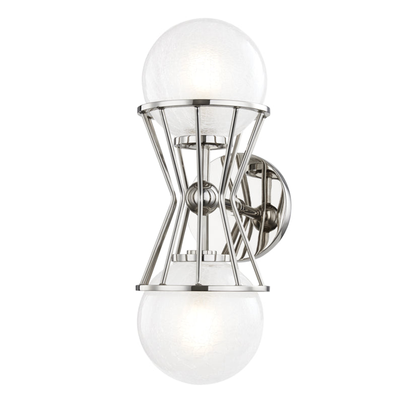 Mitzi Petra H267102-PN Wall Sconce Light - Polished Nickel