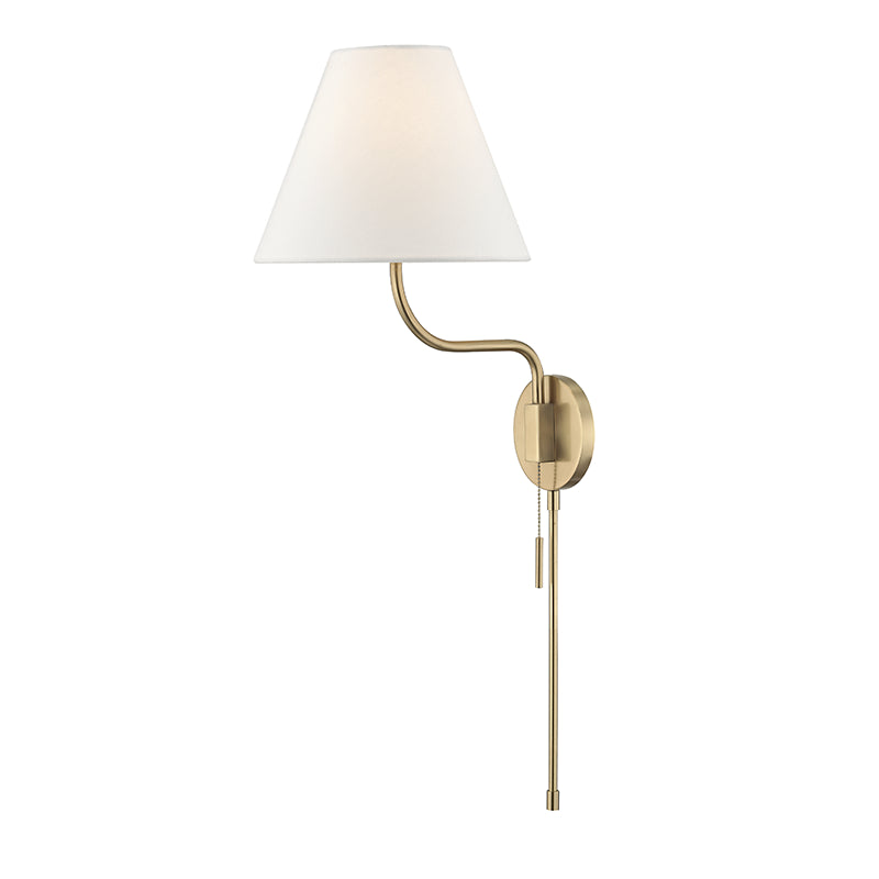 Mitzi Patti HL240101-AGB Wall Sconce Light - Aged Brass