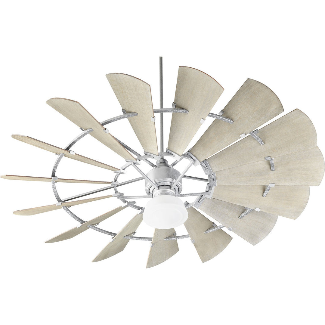 Quorum Windmill 1903-9 Fan Light Kit - Galvanized