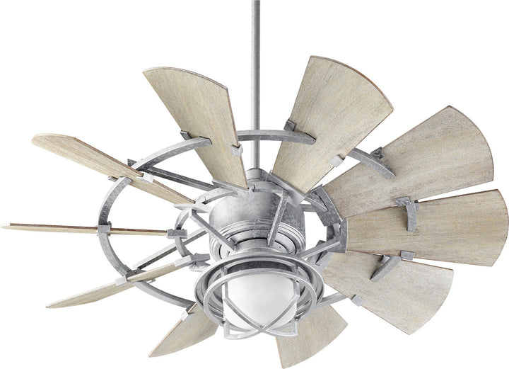 Quorum Windmill 1904-9 Fan Light Kit - Galvanized