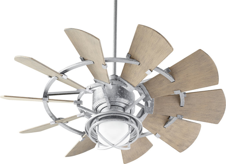 Quorum Windmill 1904-9 Fan Light Kit - Galvanized