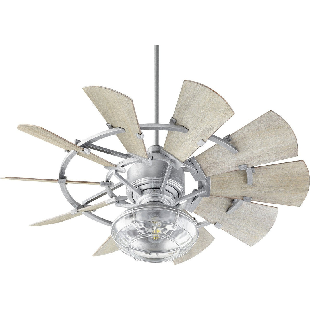 Quorum Windmill 1975-9 Fan Light Kit - Galvanized
