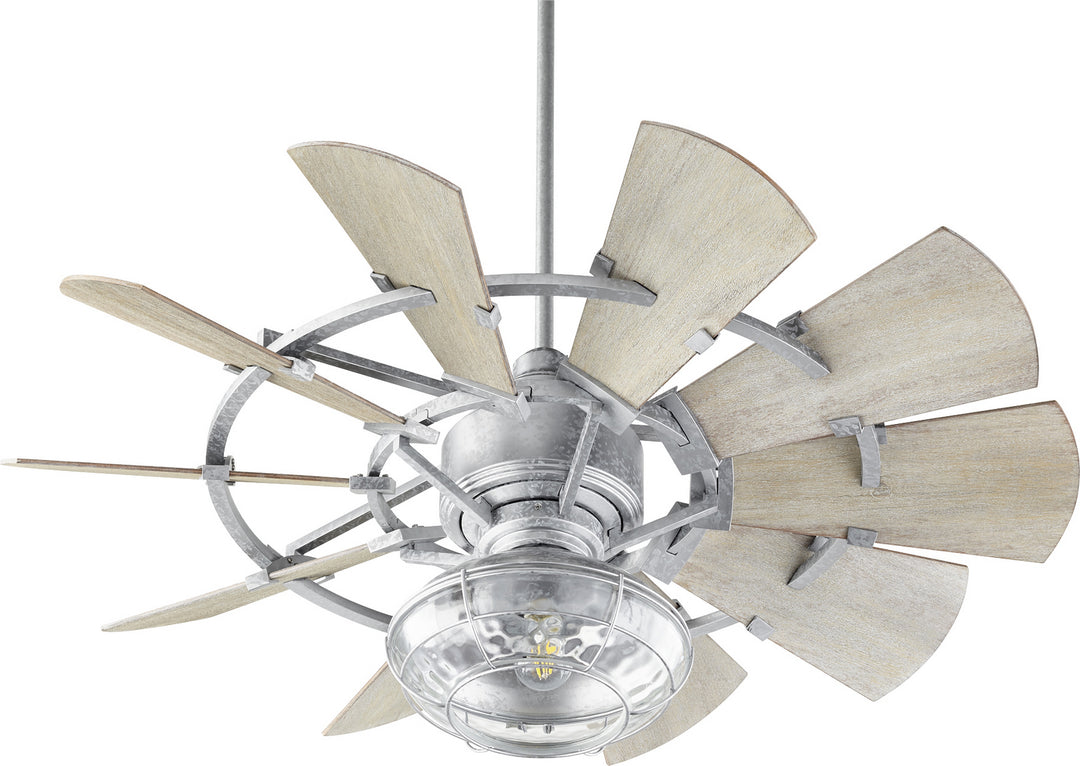 Quorum Windmill 1975-9 Fan Light Kit - Galvanized