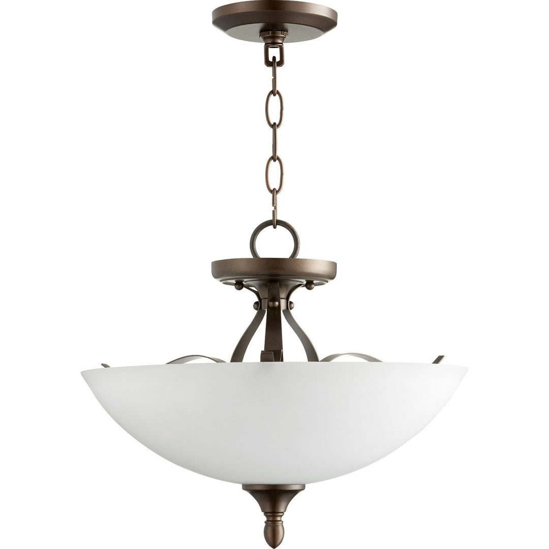 Quorum Jardin 2827-15-86 Ceiling Light - Oiled Bronze