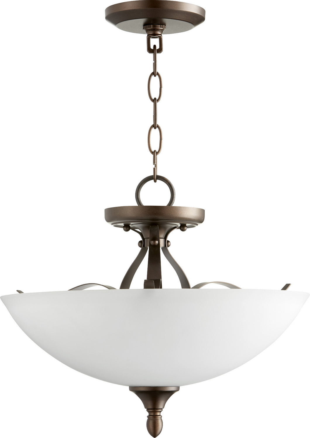 Quorum Jardin 2827-15-86 Ceiling Light - Oiled Bronze