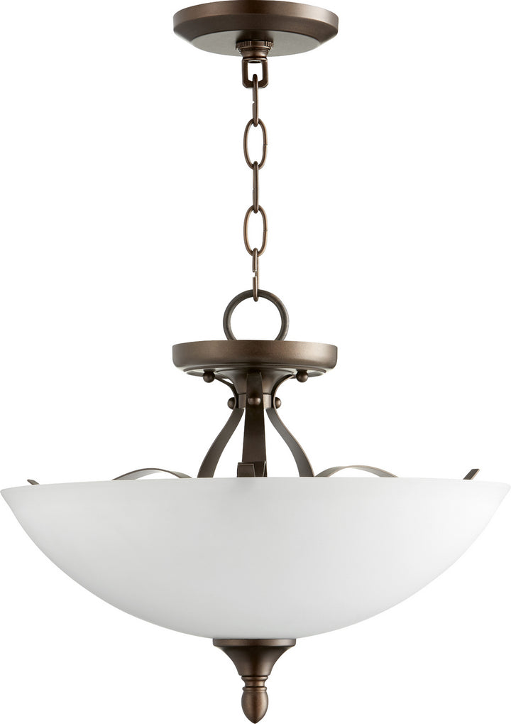 Quorum Jardin 2827-15-86 Ceiling Light - Oiled Bronze