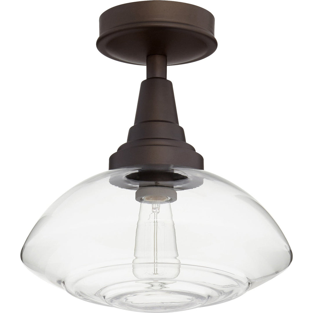 Quorum Lenticular Series 3240-13-86 Ceiling Light - Oiled Bronze