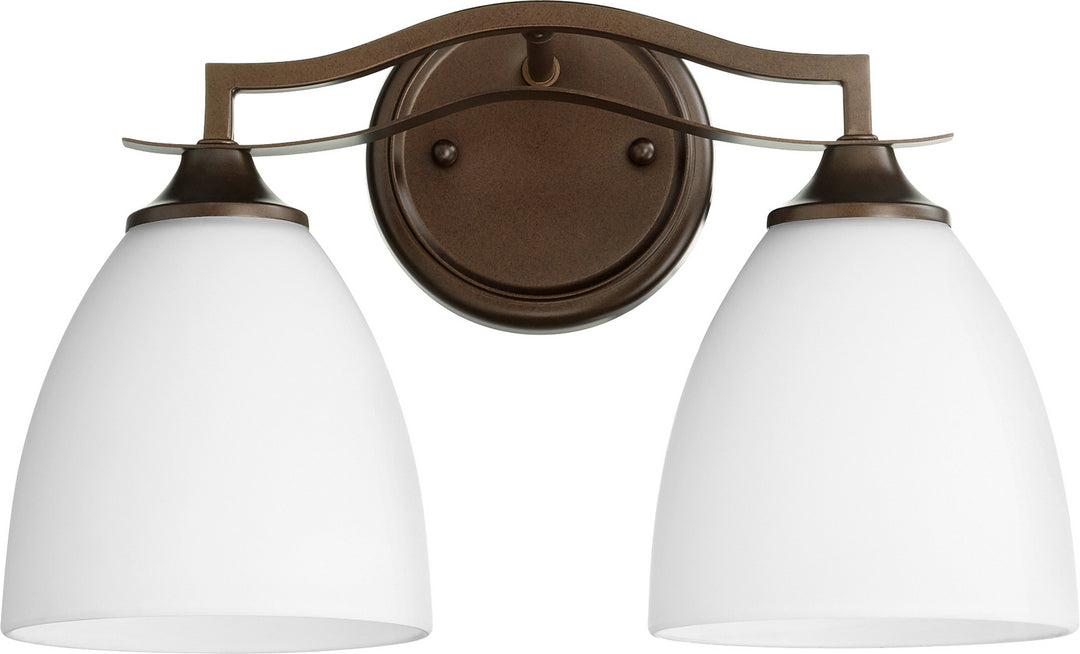 Quorum Jardin 5027-2-86 Bath Vanity Light 15 in. wide - Oiled Bronze