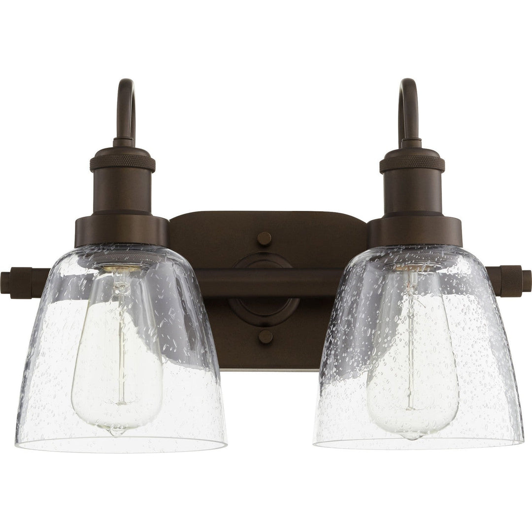 Quorum 508 Vanities 508-2-86 Bath Vanity Light 18 in. wide - Oiled Bronze
