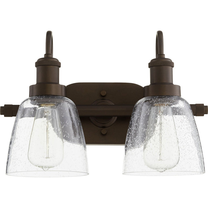 Quorum 508 Vanities 508-2-86 Bath Vanity Light 18 in. wide - Oiled Bronze