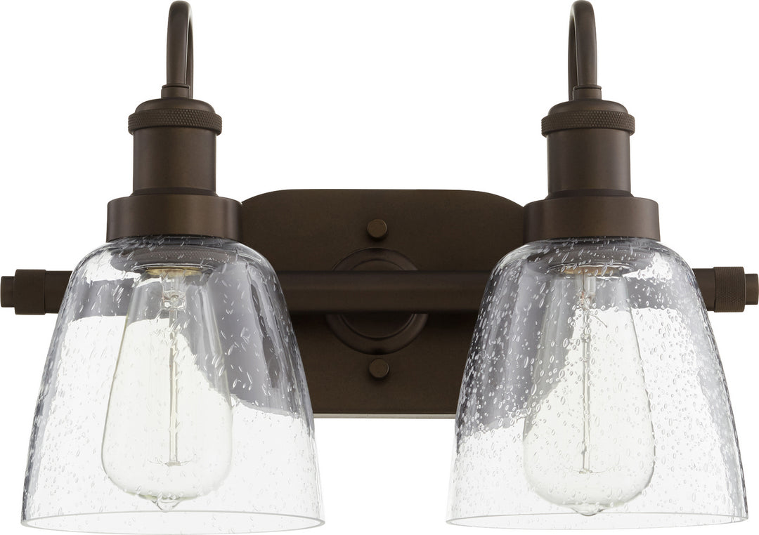Quorum 508 Vanities 508-2-86 Bath Vanity Light 18 in. wide - Oiled Bronze