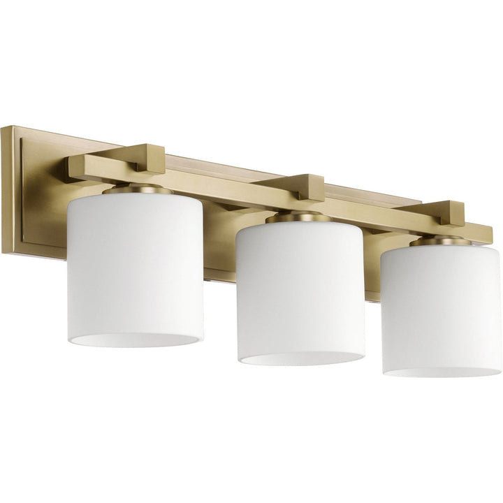 Quorum 5369 Vanities 5369-3-80 Bath Vanity Light 24 in. wide - Aged Brass