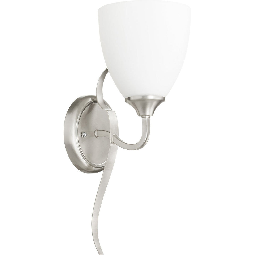 Quorum Jardin 5427-1-65 Wall Sconce Light - Satin Nickel