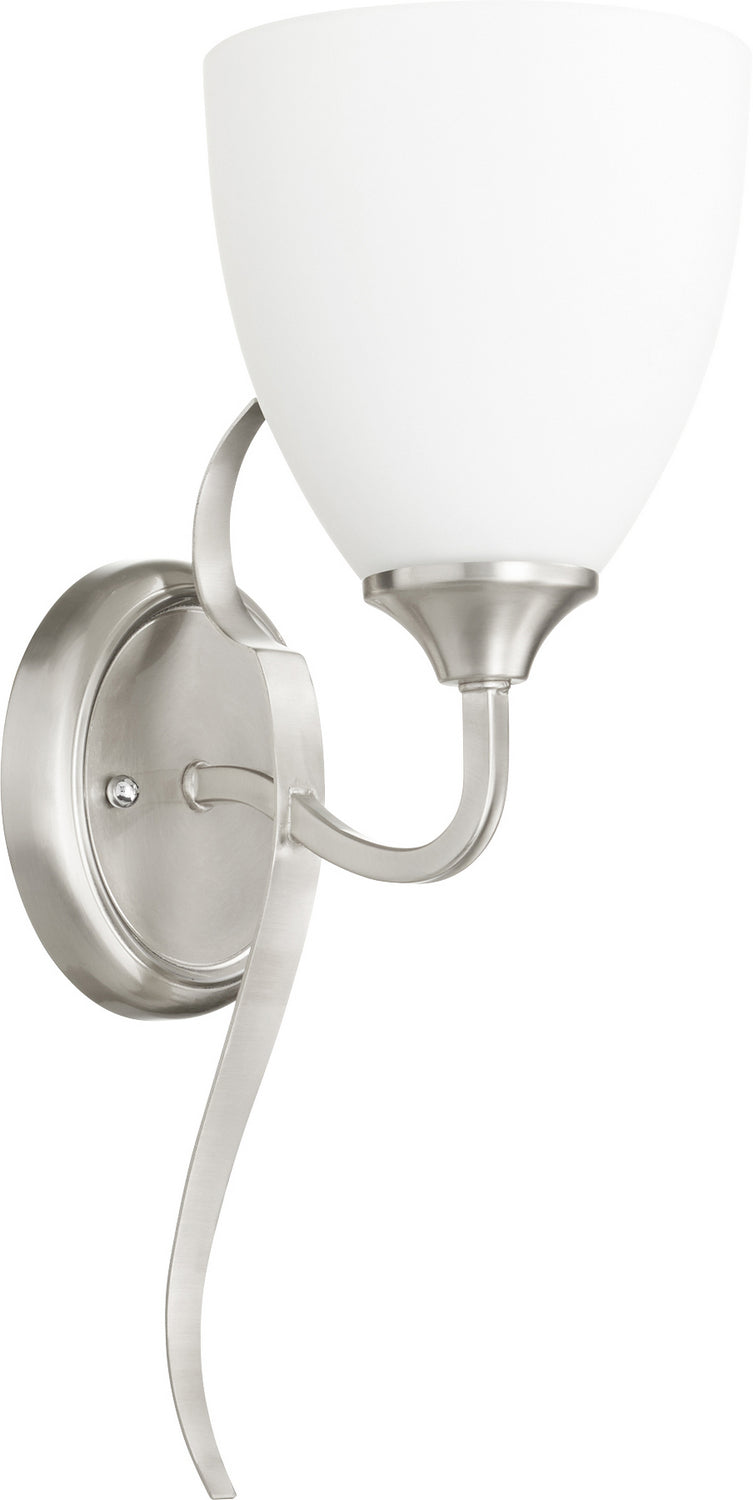 Quorum Jardin 5427-1-65 Wall Sconce Light - Satin Nickel
