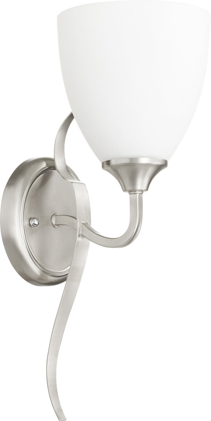 Quorum Jardin 5427-1-65 Wall Sconce Light - Satin Nickel