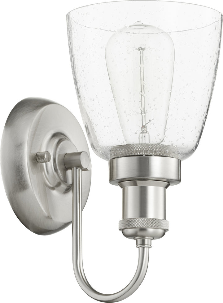 Quorum 548 Wall Mounts 548-1-65 Wall Sconce Light - Satin Nickel