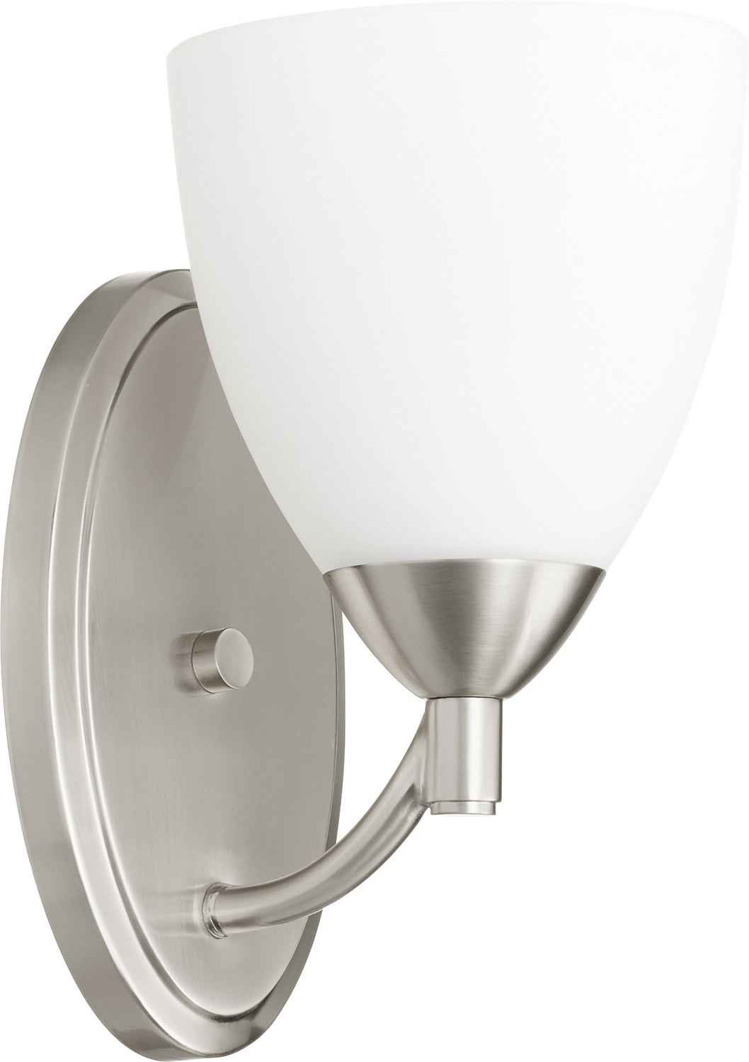 Quorum Barkley 5569-1-65 Wall Sconce Light - Satin Nickel