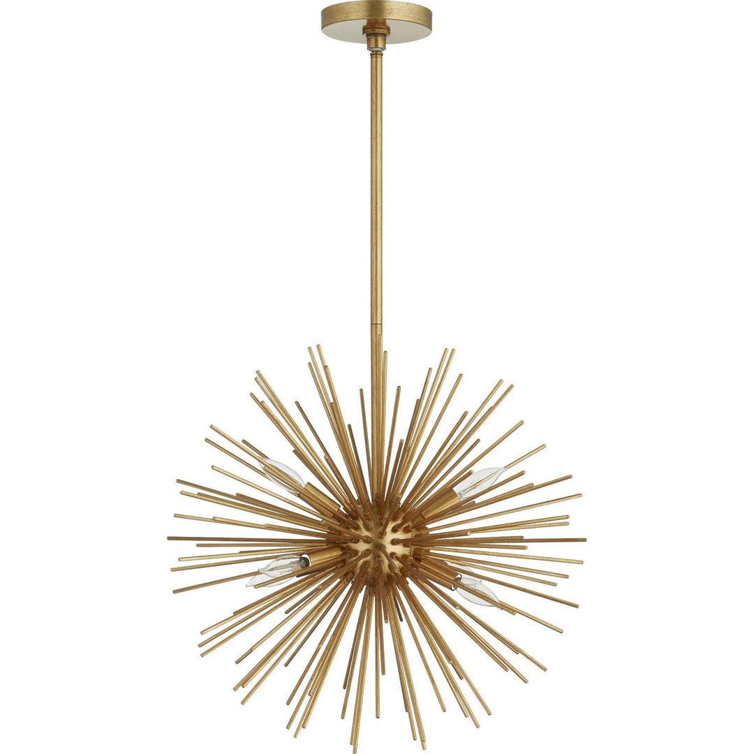 Quorum Electra 600-6-74 Pendant Light - Gold Leaf
