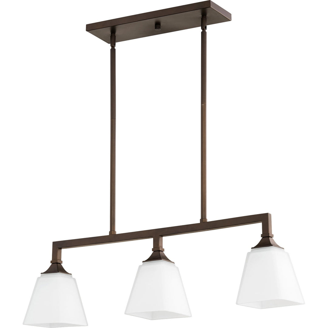 Quorum Wright 6523-3-86 Pendant Light - Oiled Bronze