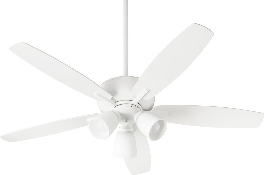 Quorum Breeze 70525-308 Ceiling Fan 52 in. - Studio White