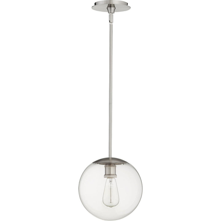 Quorum Globe Pendants 80-10-65 Pendant Light - Satin Nickel