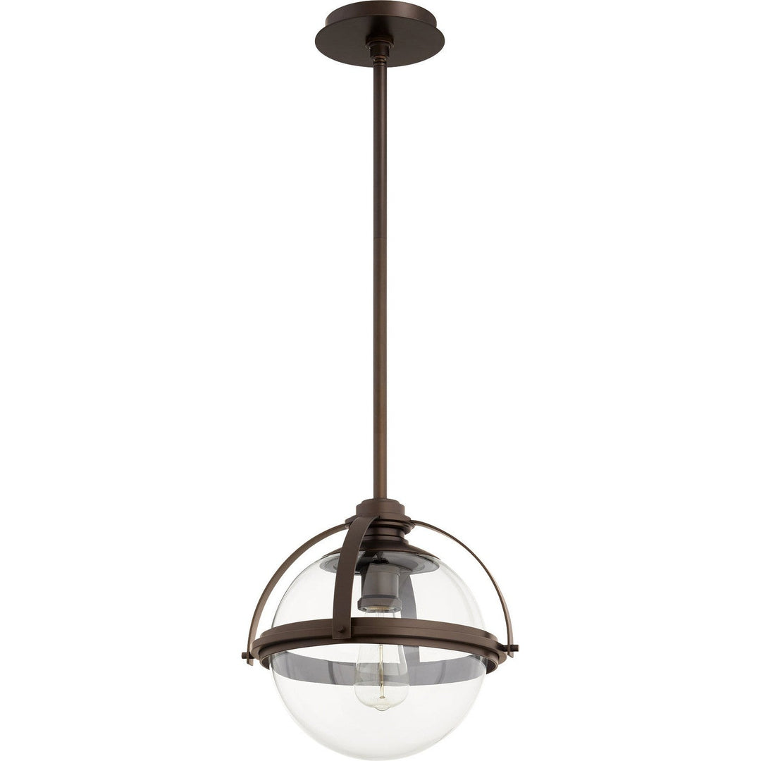 Quorum Meridian Globe Pendants 88-13-86 Pendant Light - Oiled Bronze