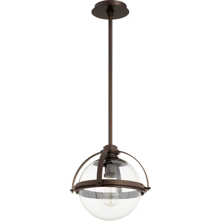 Quorum Meridian Globe Pendants 88-13-86 Pendant Light - Oiled Bronze
