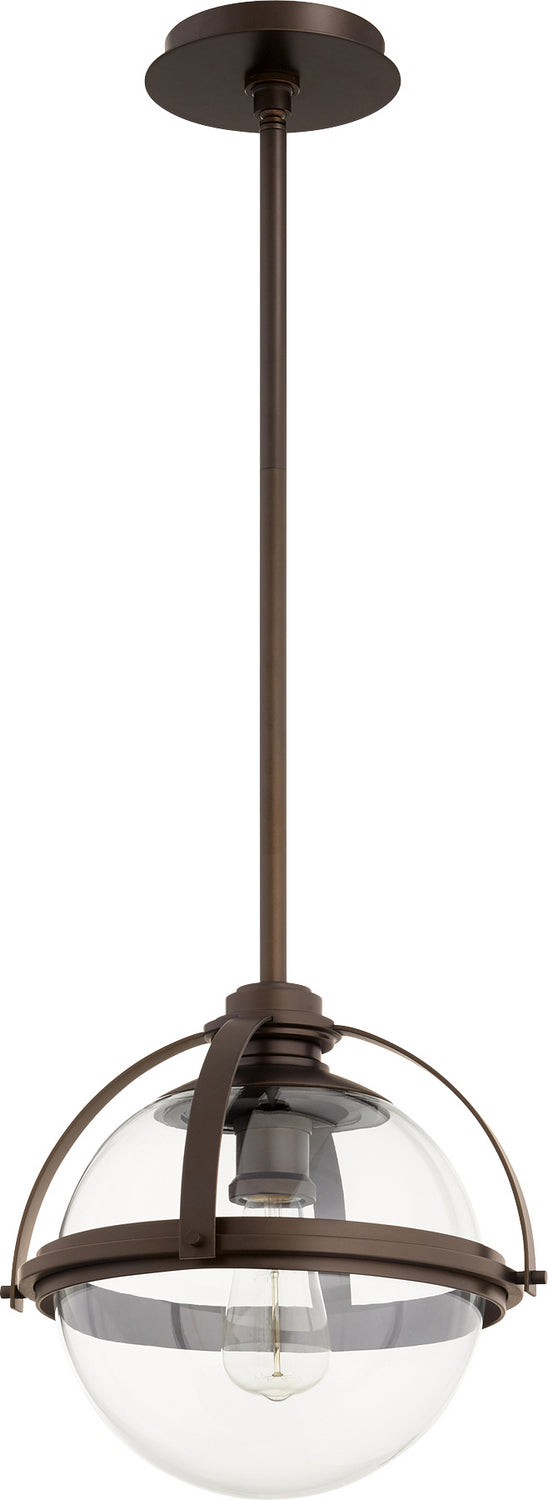 Quorum Meridian Globe Pendants 88-13-86 Pendant Light - Oiled Bronze