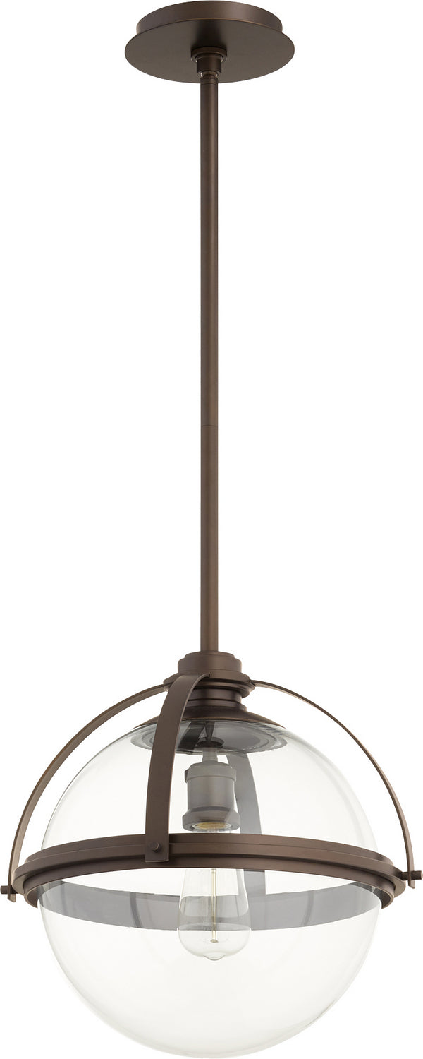 Quorum Meridian Globe Pendants 88-15-86 Pendant Light - Oiled Bronze