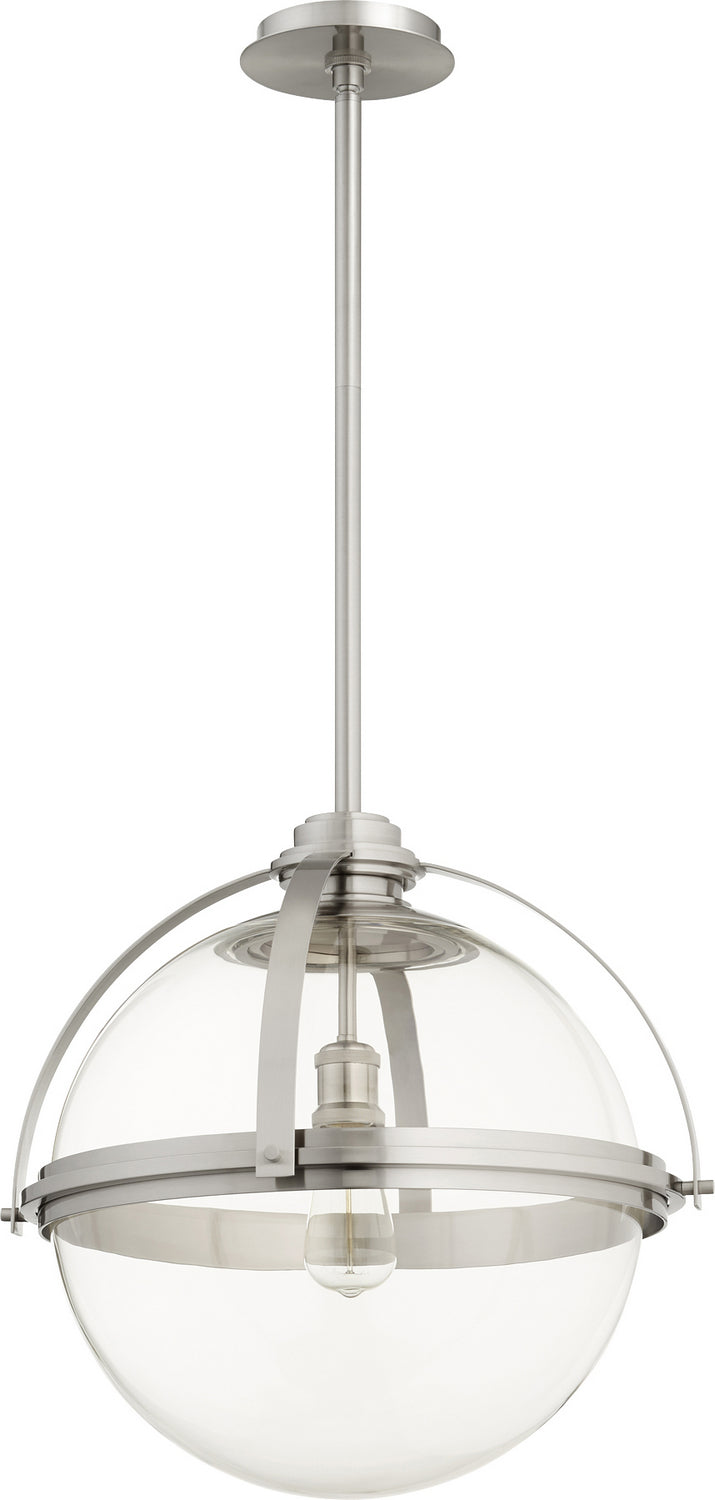 Quorum Meridian Globe Pendants 88-20-65 Pendant Light - Satin Nickel