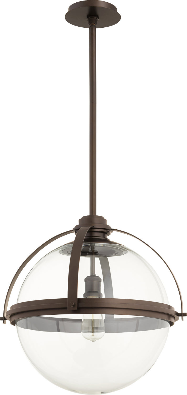 Quorum Meridian Globe Pendants 88-20-86 Pendant Light - Oiled Bronze
