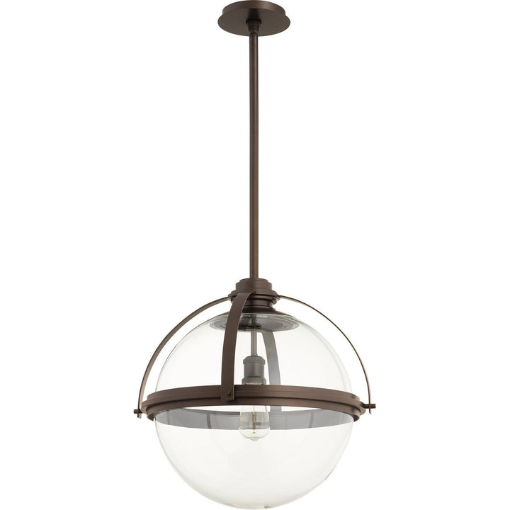 Quorum Meridian Globe Pendants 88-20-86 Pendant Light - Oiled Bronze