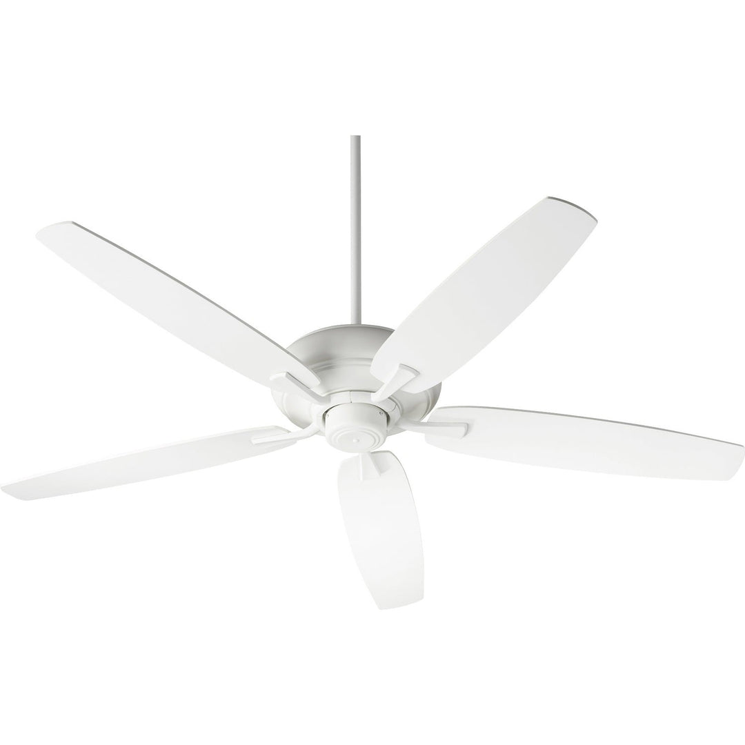 Quorum Apex 90565-8 Ceiling Fan 56 in. - Studio White