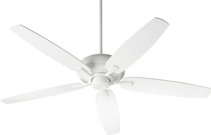 Quorum Apex 90565-8 Ceiling Fan 56 in. - Studio White