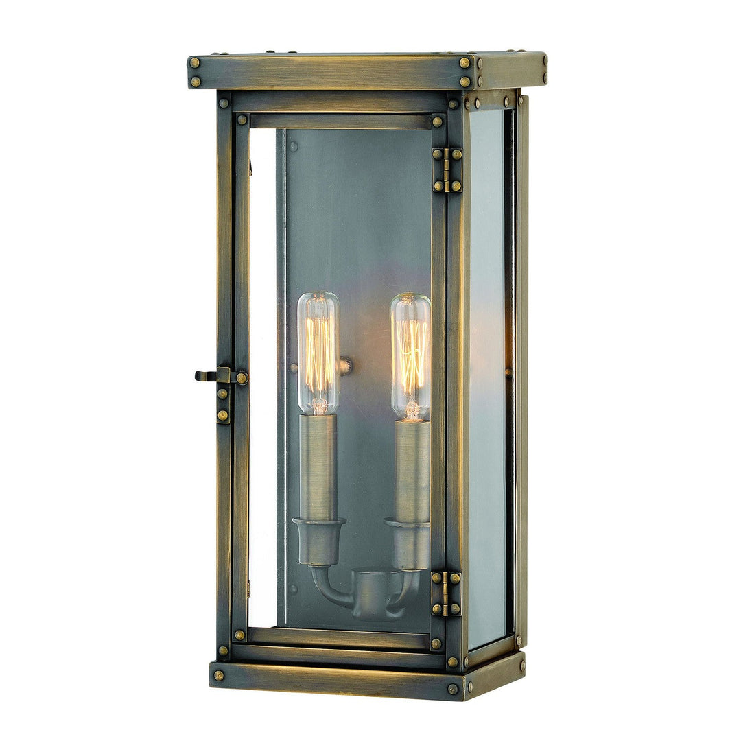 Hinkley Lighting 2004DS  Hamilton Outdoor Dark Antique Brass