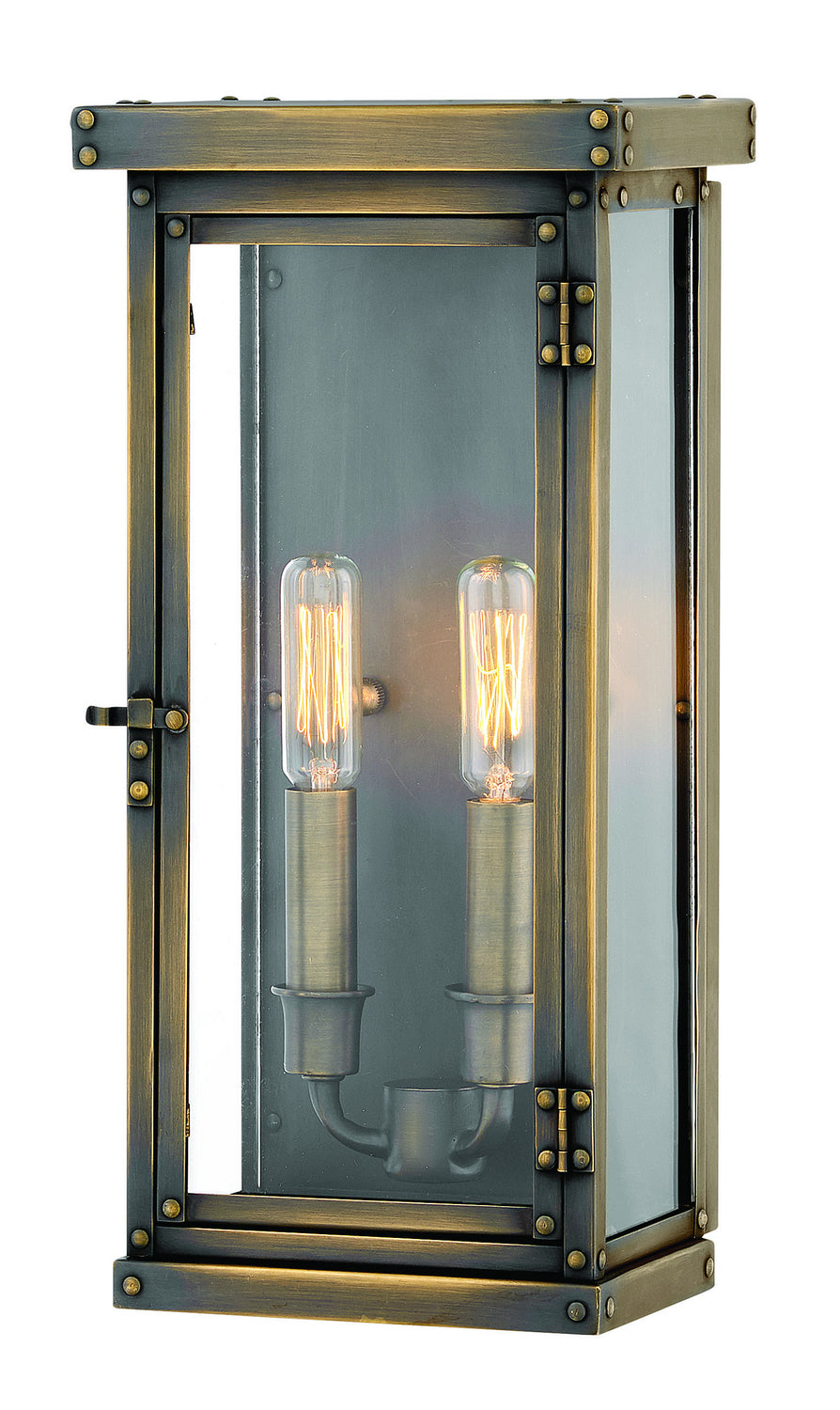 Hinkley Lighting 2004DS  Hamilton Outdoor Dark Antique Brass