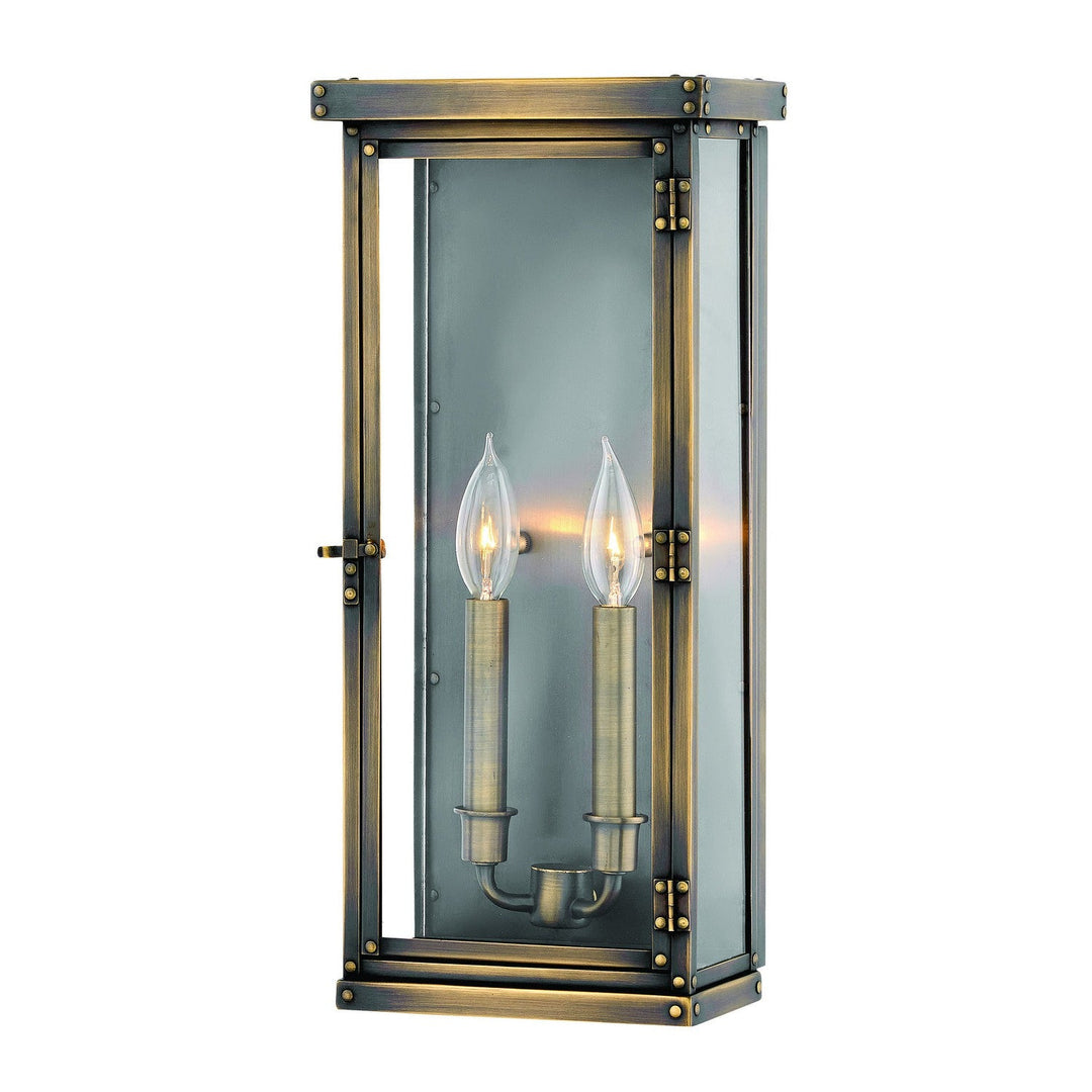 Hinkley Lighting 2005DS  Hamilton Outdoor Dark Antique Brass