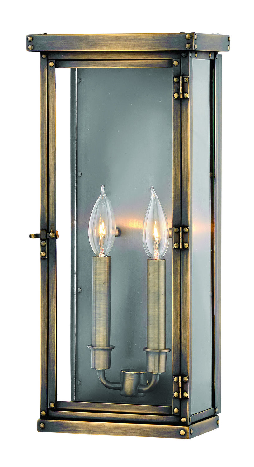 Hinkley Lighting 2005DS  Hamilton Outdoor Dark Antique Brass