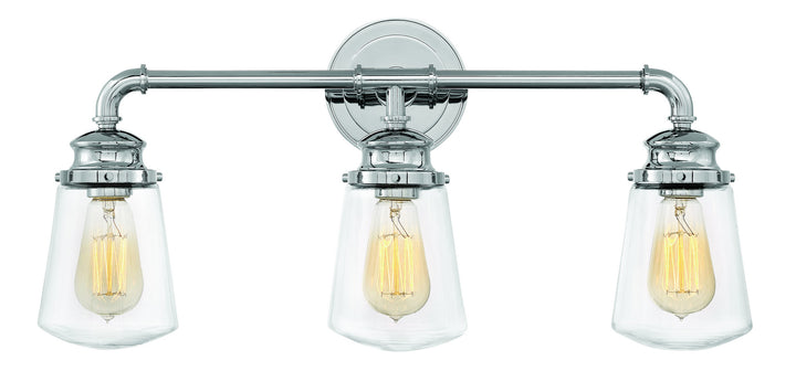 Hinkley Fritz 5033CM Bath Vanity Light 24 in. wide - Chrome