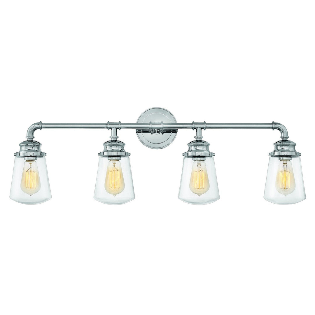 Hinkley Fritz 5034CM Bath Vanity Light 34 in. wide - Chrome