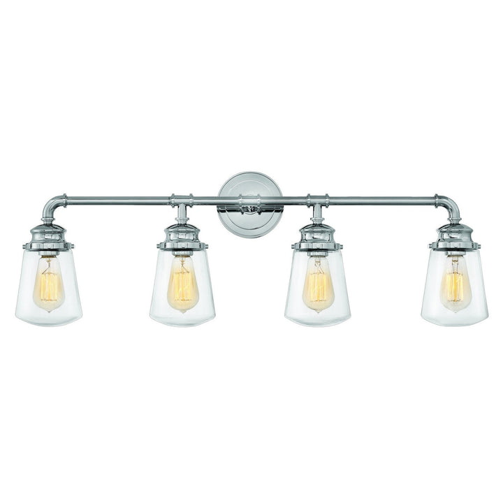 Hinkley Fritz 5034CM Bath Vanity Light 34 in. wide - Chrome