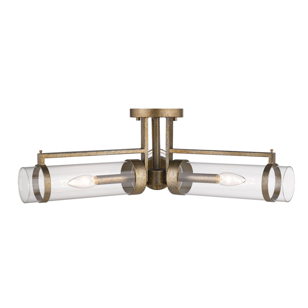 Millennium Milan 1923-VG Ceiling Light - Vintage Gold