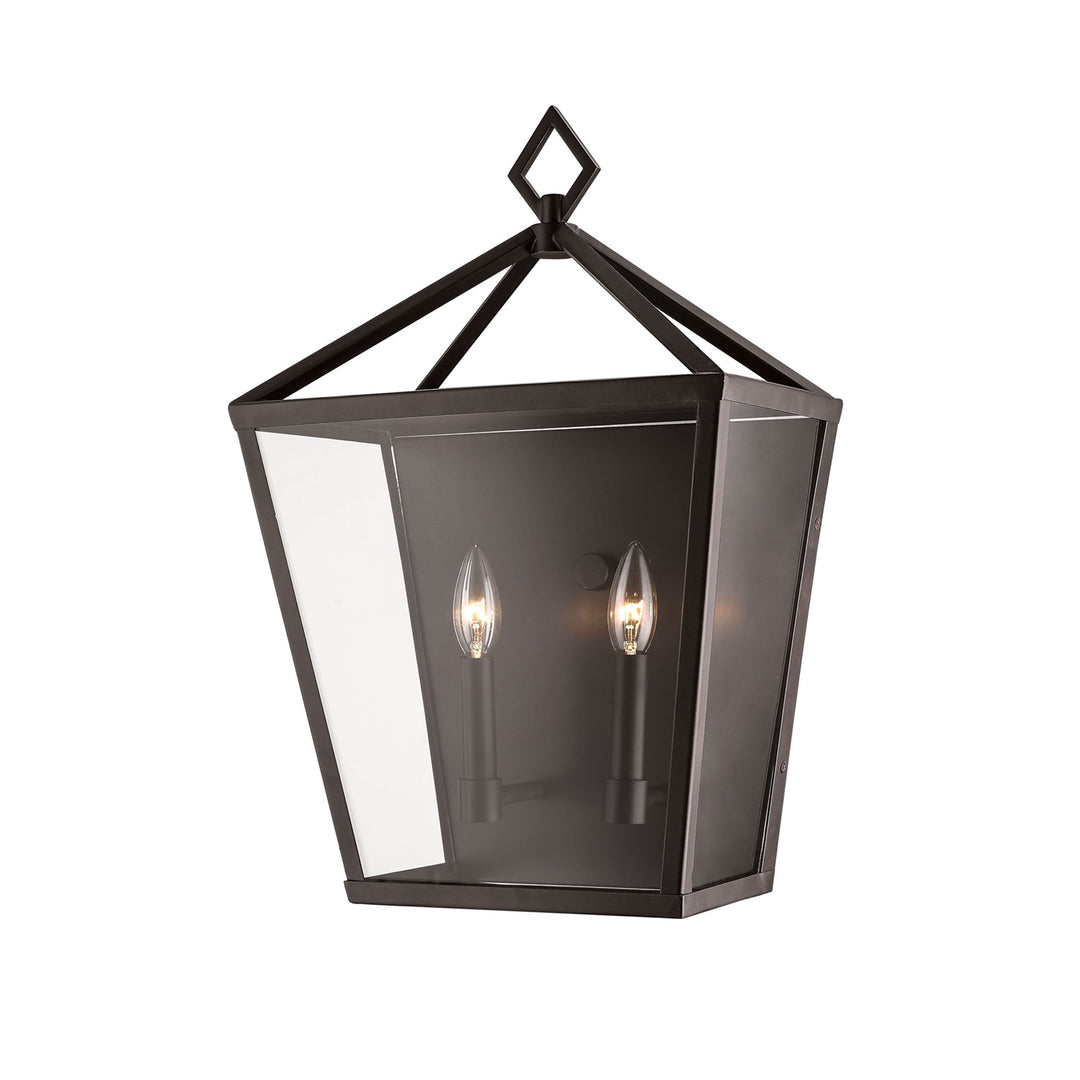 Millennium Lighting 2532-PBZ Arnold Two Light Outdoor Wall Bracket Outdoor Bronze / Dark