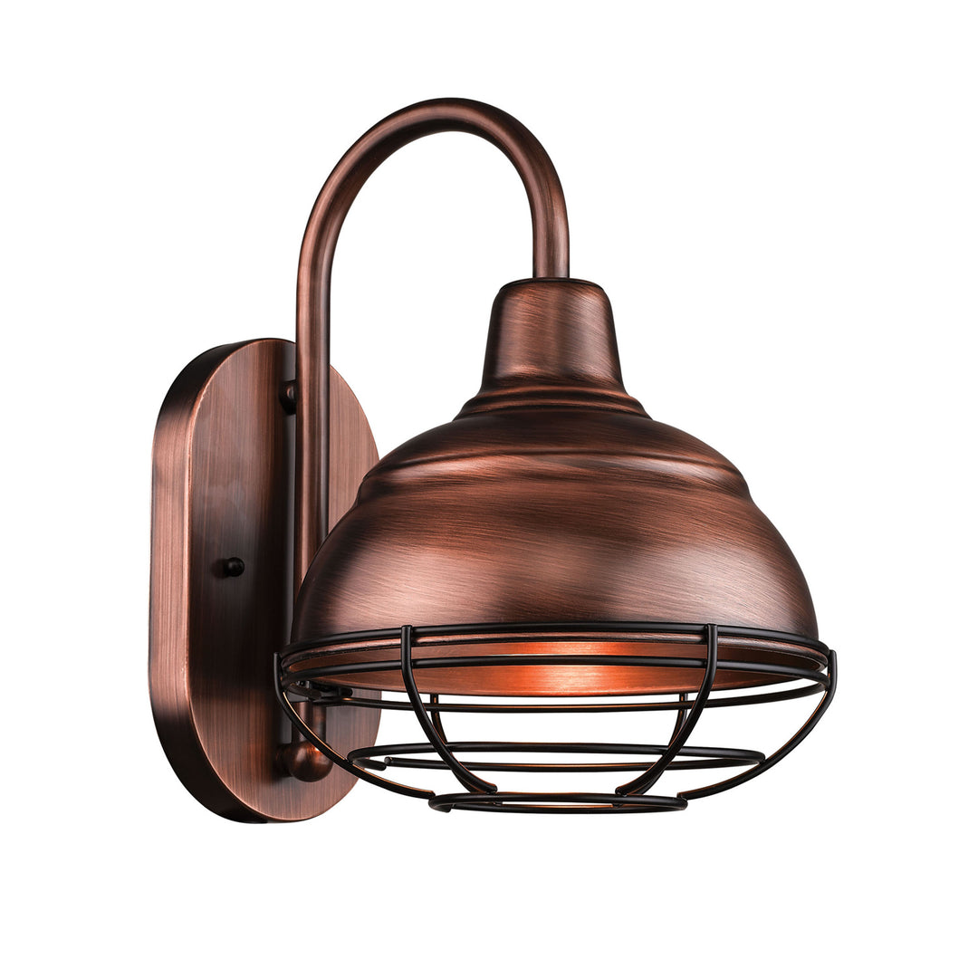 Millennium Lighting RWHWB8-NC R Series One Light Wall Bracket Outdoor Copper/Antique/Verde