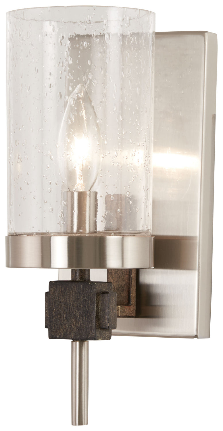 Minka-Lavery Bridlewood 4631-106 Wall Light - Stone Grey W/Brushed Nickel