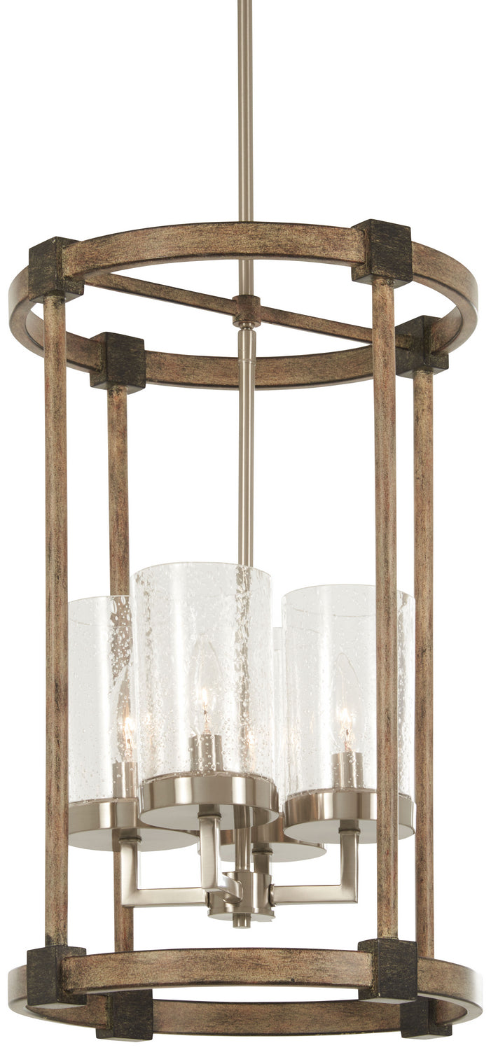 Minka-Lavery Bridlewood 4640-106 Pendant Light - Stone Grey W/Brushed Nickel