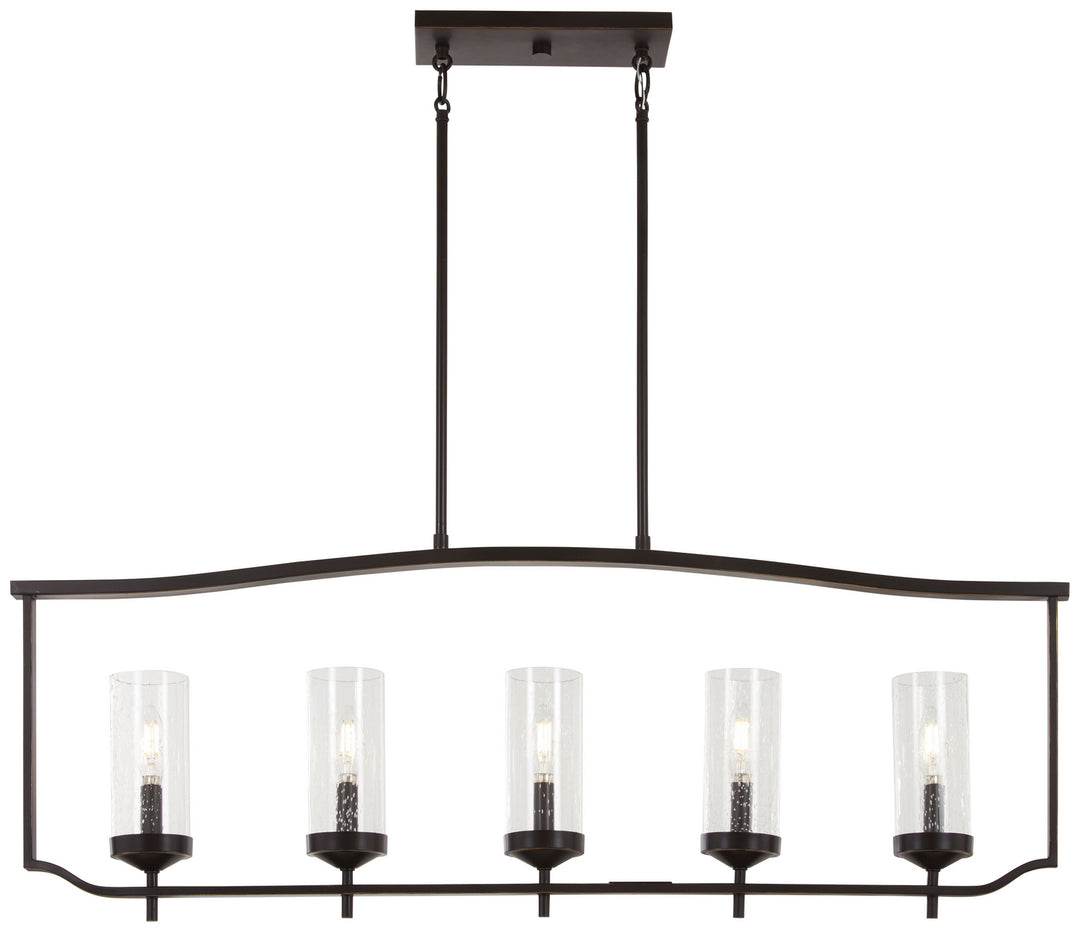 Minka-Lavery Elyton 4645-579 Pendant Light - Downton Bronze With Gold Highl