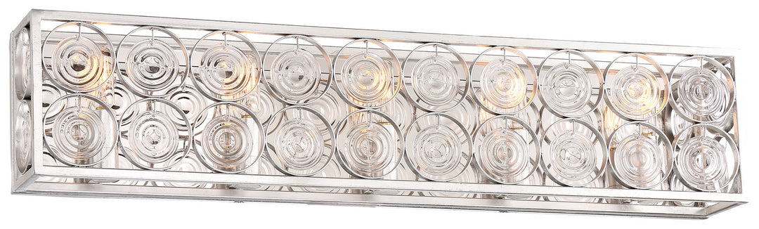 Minka-Lavery Culture Chic 4665-598 Bath Vanity Light 31 in. wide - Catalina Silver