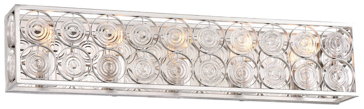 Minka-Lavery Culture Chic 4665-598 Bath Vanity Light 31 in. wide - Catalina Silver